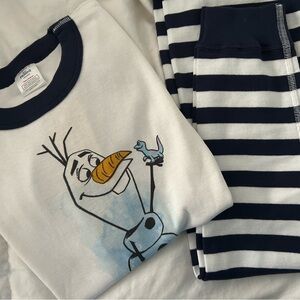 Hanna Andersson Olaf Pajama Set NWT